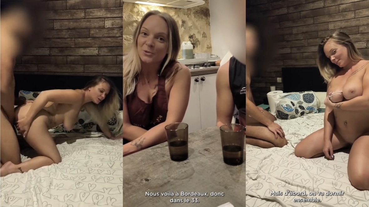 Tiffany Leiddi Gourmandise N42 Tito from Bordeaux 33 Sextape Video Leaks Borntobefuck